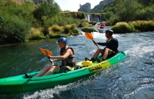 Canoeing oder Rafting